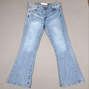 Vintage Levis 519 Jeans Womens 13S Flare Leg‎ Low Rise Y2K Denim Bratz Britney